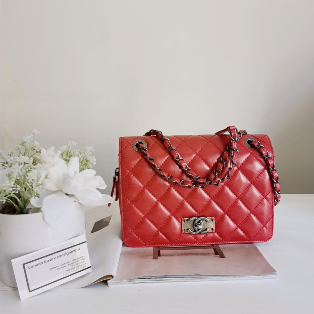Chanel Calfskin Day Trip Bag